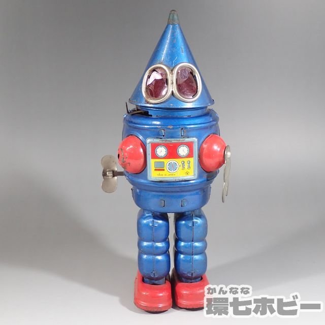 宇宙ロボット 三角ロボット 少年ジェット ブリキ 日本製 ジャンク 箱