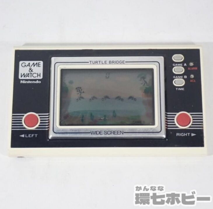 任天堂 ゲームウォッチ TURTLE BRIDGE タートルブリッジ ワイド