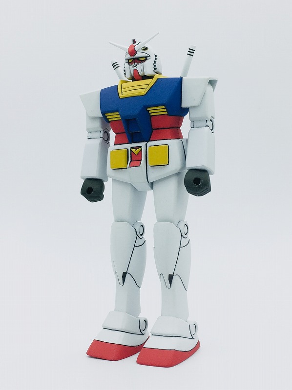 旧キット ファースト ガンダム 1/144 RX-78-2 ガンプラ 塗装済み 完成