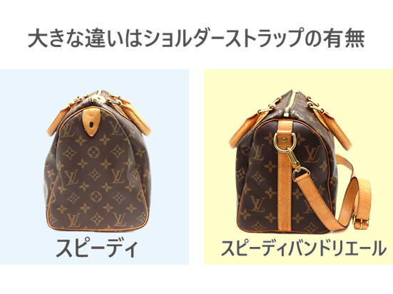 ルイヴィトン】スピーディバンドリエールの違いとは？【春日井