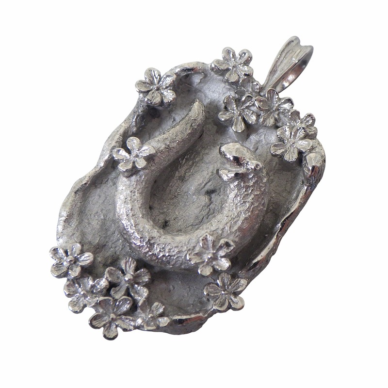 作家物】岩倉 康二/IWAKURA KOJI シルバー 蛇モチーフペンダントトップ