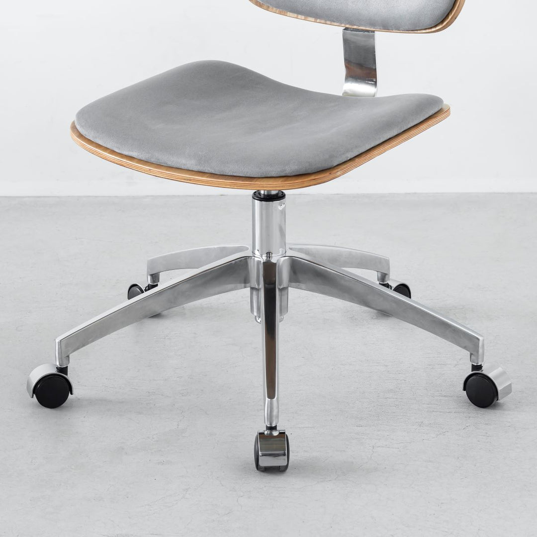 Stylish - Modern Silver gray デスクチェア – KANADEMONO