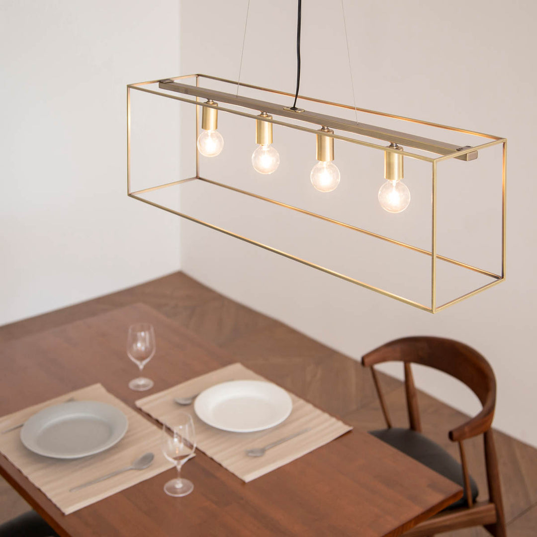 Box Frame Pendant Light – KANADEMONO