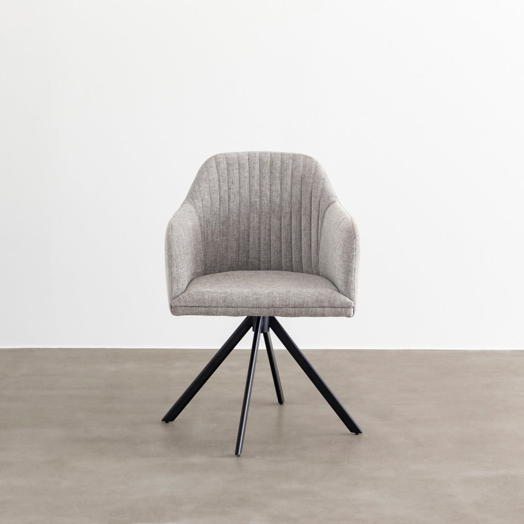 Fabric Armchair ファブリック ラウンドチェア アーム付き – KANADEMONO