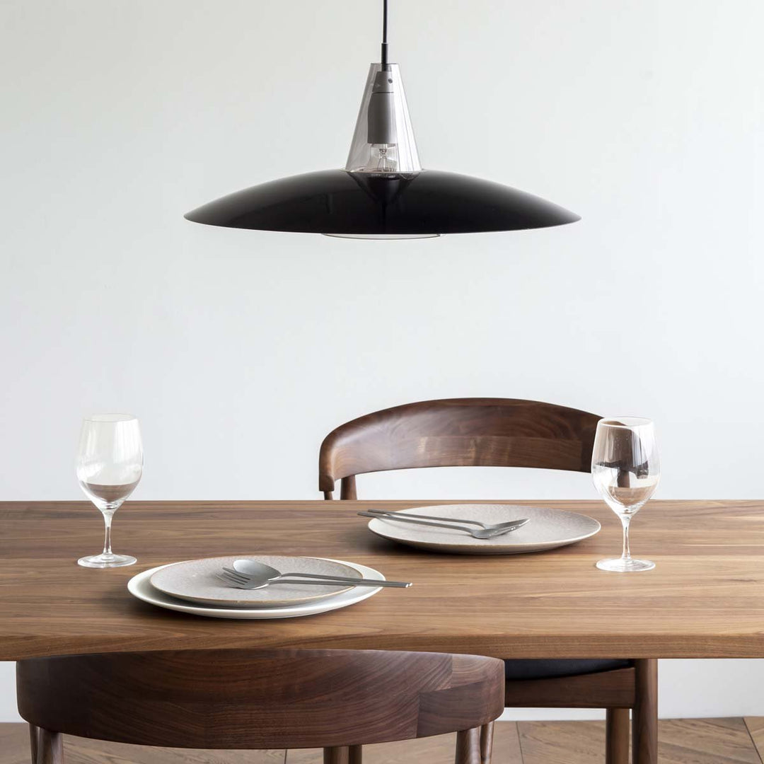Petal - Black Alumi Shade Pendant Light – KANADEMONO