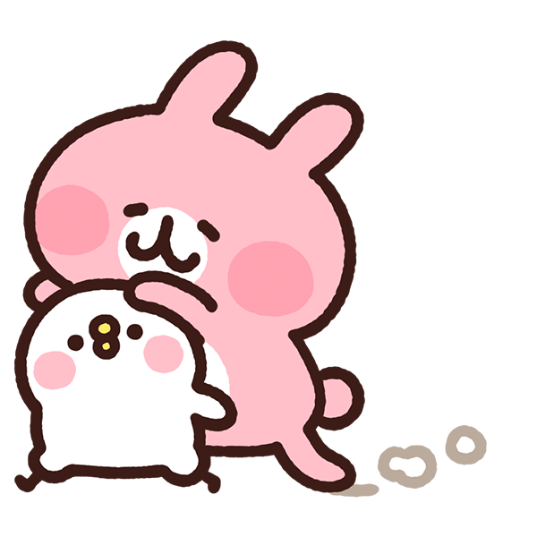 ピスケ&うさぎ | おちゃらけうさぎ＆生真面目鳥のコンビ- カナヘイの