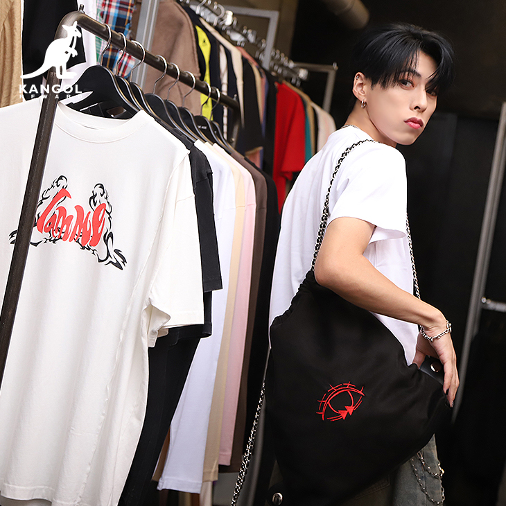 完全受注生産】佐野文哉×KANGOL REWARDコラボ企画！半袖Tシャツ