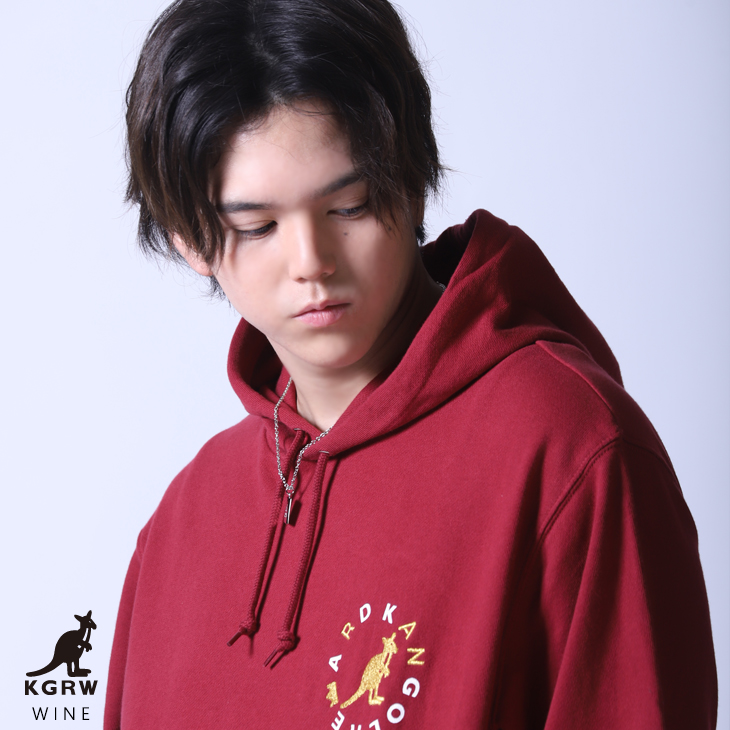 RAN×KANGOL REWARD コラボプルオーバーパーカー