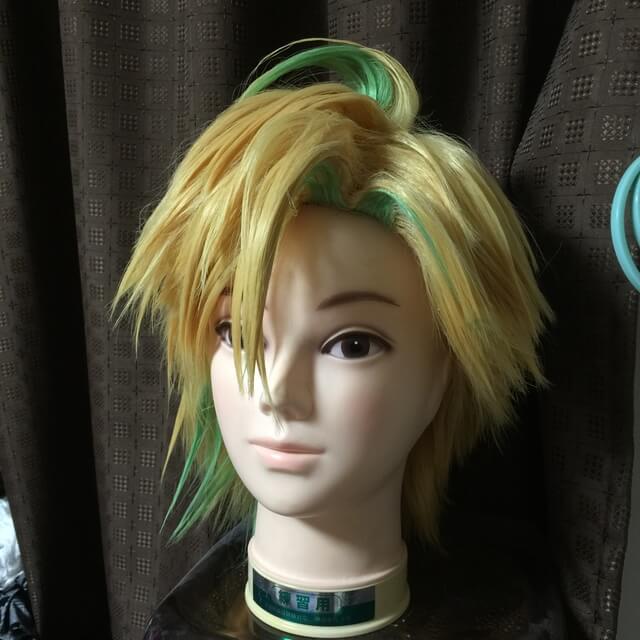 コスプレ向けウィッグセット～ヒプマイ、伊弉冉一二三のウィッグ加工