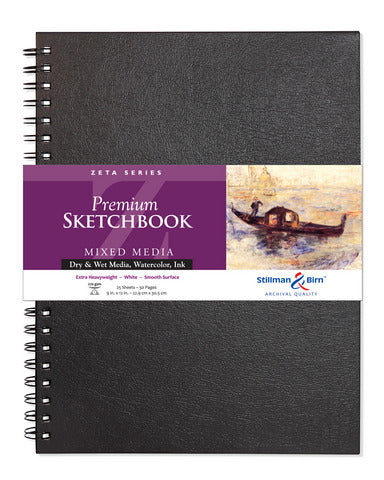 Stillman & Birn Mixed Media Sketchbook - Zeta Series (Extra