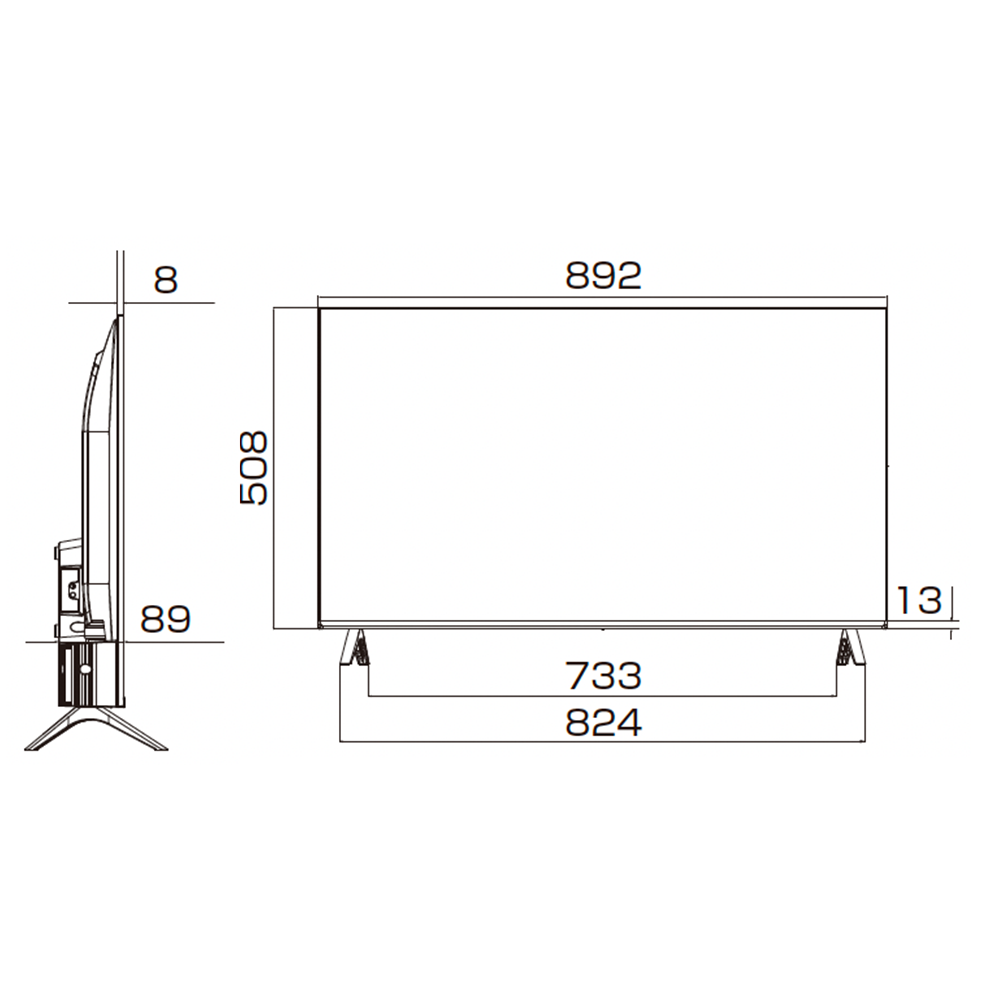 TCL [40S5400] + TVセッタースリム1 Sの購入はこちらから｜テレビ