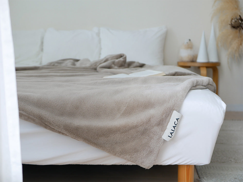 tfods LALACA 電気毛布 LALACA-KBC(GRG) LALACA(ララカ） heated