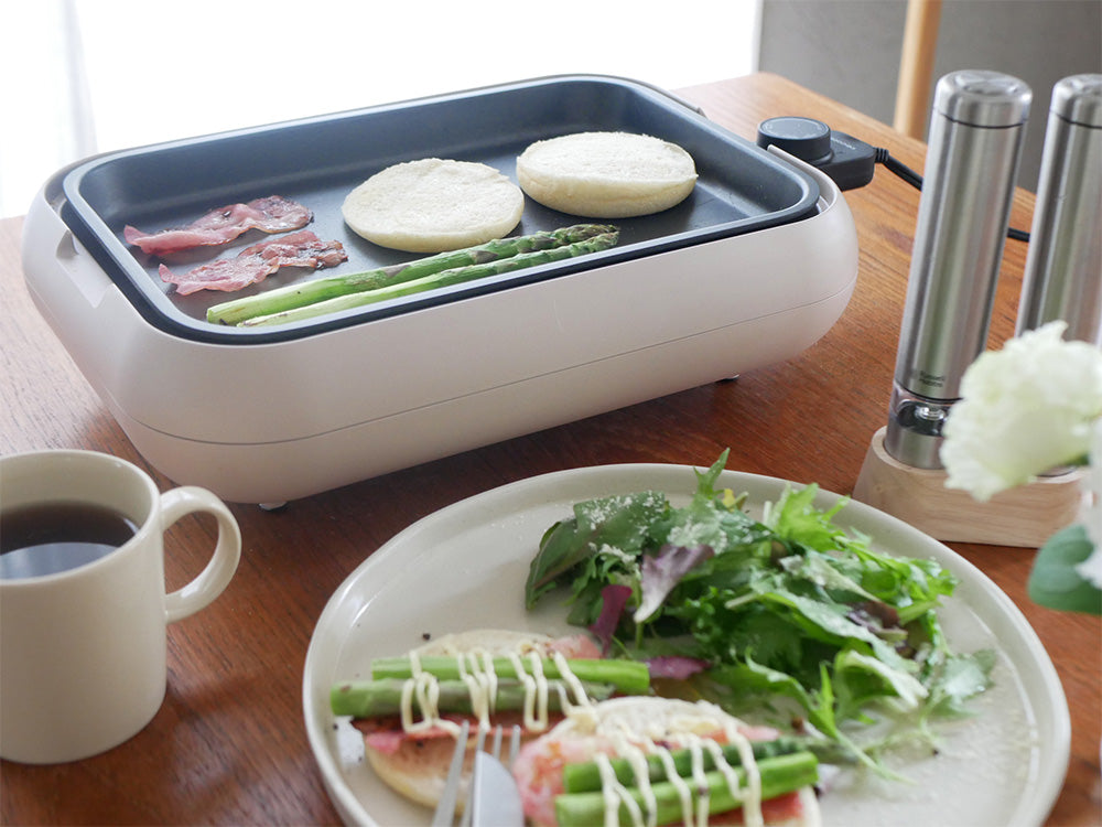 recolte＞丸洗いできるコンパクトなホットプレート – カチモ | カチ