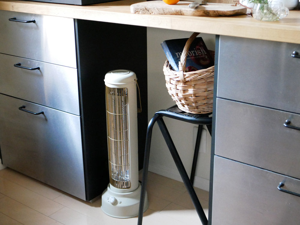 BRUNO/ブルーノ＞ NostalStovewide カーボンヒーター グレージュ