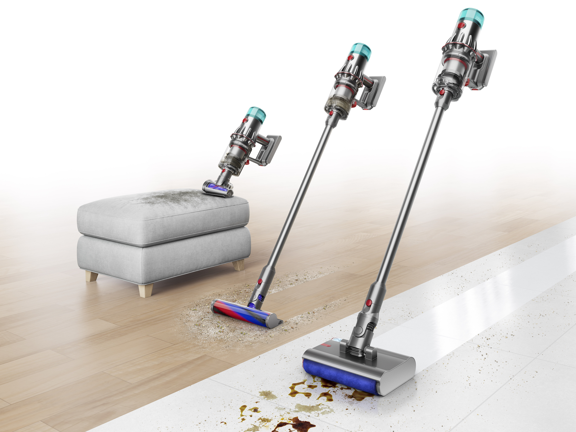 ダイソン、水拭きスティック掃除機のリーズナブルなモデル - 家電 Watch