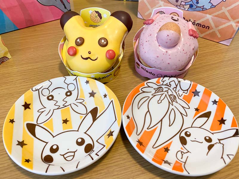 ミスドとポケモンが今年もコラボ! 500円でドーナツとお皿がもらえて