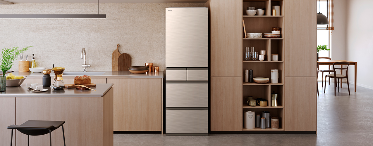 HWSタイプ R-HWS47X ： 冷蔵庫 ： 日立の家電品