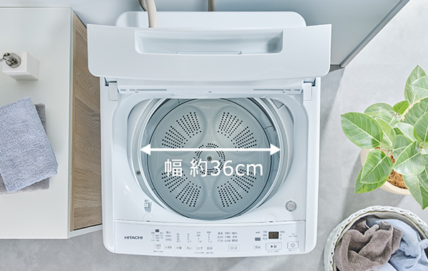 特長：使いやすい ： 全自動洗濯機 ビートウォッシュ BW-G70M ： 洗濯