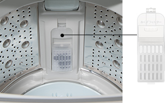 特長：使いやすい ： 全自動洗濯機 ビートウォッシュ BW-V80F ： 洗濯