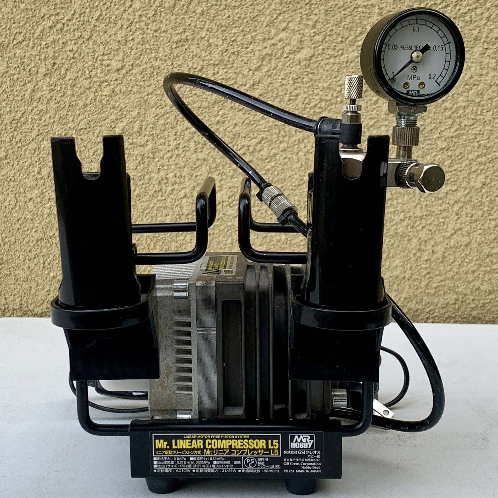 クレオス Mr.リニアコンプレッサー L5 レギュレーターセット – 模型