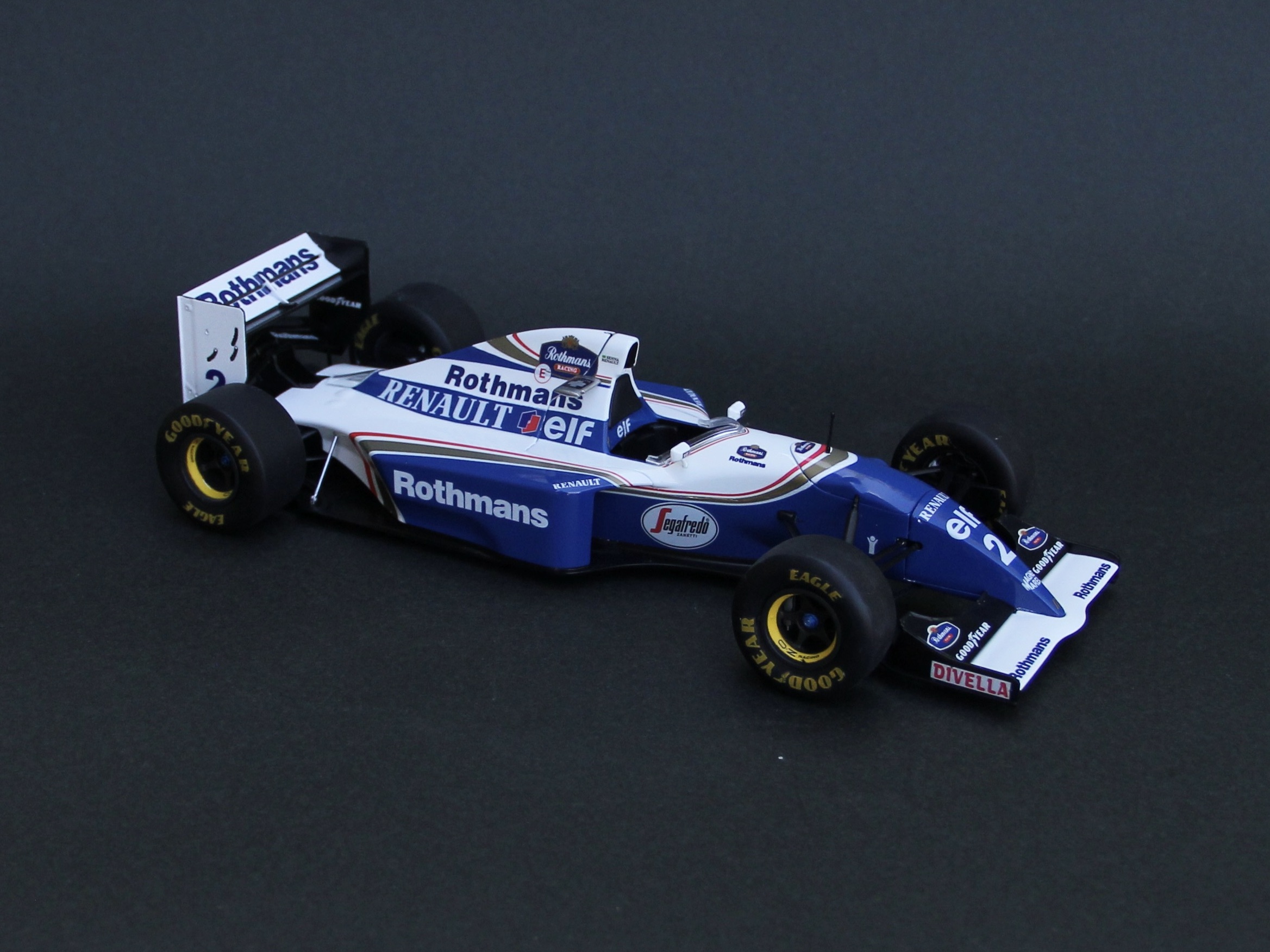 No.49 フジミ 1/20 ウィリアムズ FW16（1994年ブラジルGP） – 模型製作