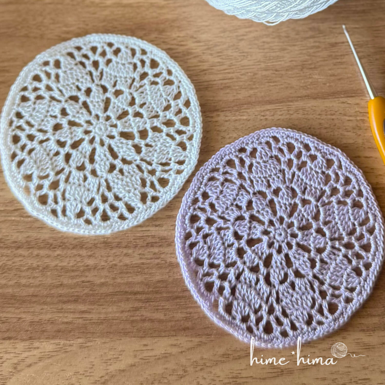 ドイリー｜レース編み・かぎ編み 編み図サイト｜hime*hima