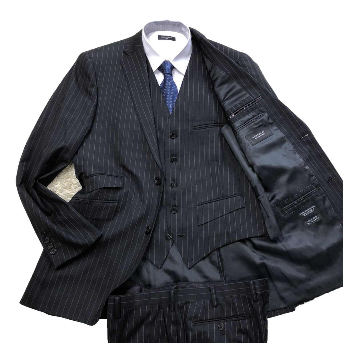 BURBERRY(バーバリー):ブラックレーベル】のメンズスーツ買取実績|出張
