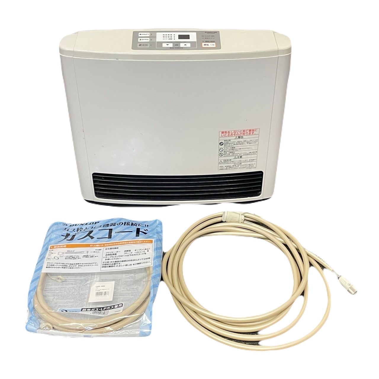 リンナイ RC-M2401E ガスファンヒーター 2mホース付き 都市ガス用