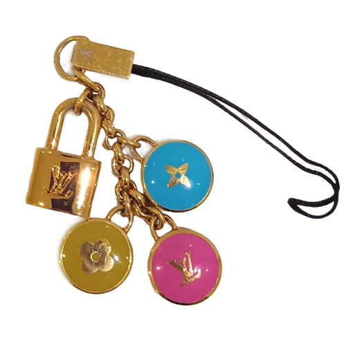 LOUIS VUITTON ルイ・ヴィトン ビジューテレフォンヌ 携帯ストラップ