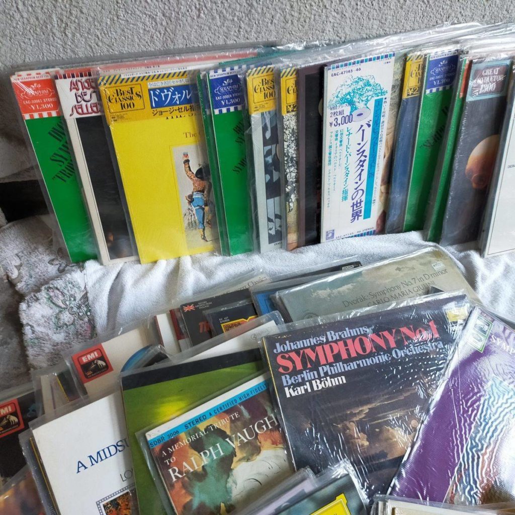 板橋区赤塚でクラシックレコード300枚以上を出張買取しました｜大量
