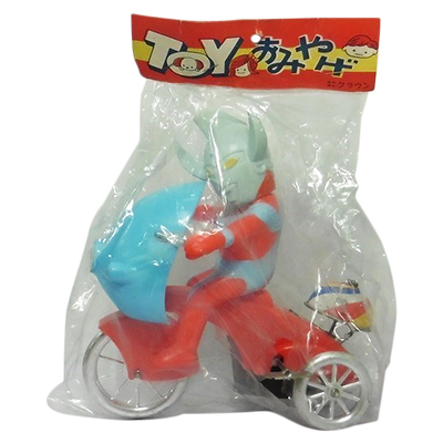 参考価格】クラウン マスダヤ ブリキ ウルトラマンタロウ 三輪車