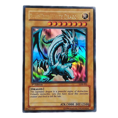 参考価格】青眼の白龍 LOB-001 アジア版 ウルトラレア 1st Edition