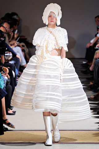 2012 SS COMME des GARCONS White Drama（ホワイトドラマ