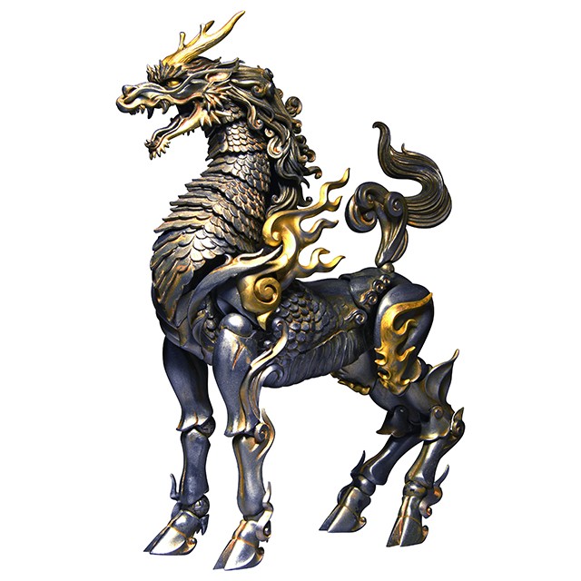 鋳造画 麒麟 ！貴重な品です！ 鋳造画 麒麟 ！貴重な品です！ 鋳造画