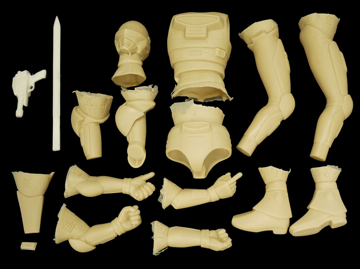 スーパーヒーローソフビキットコレクション 1/8スケール 宇宙刑事