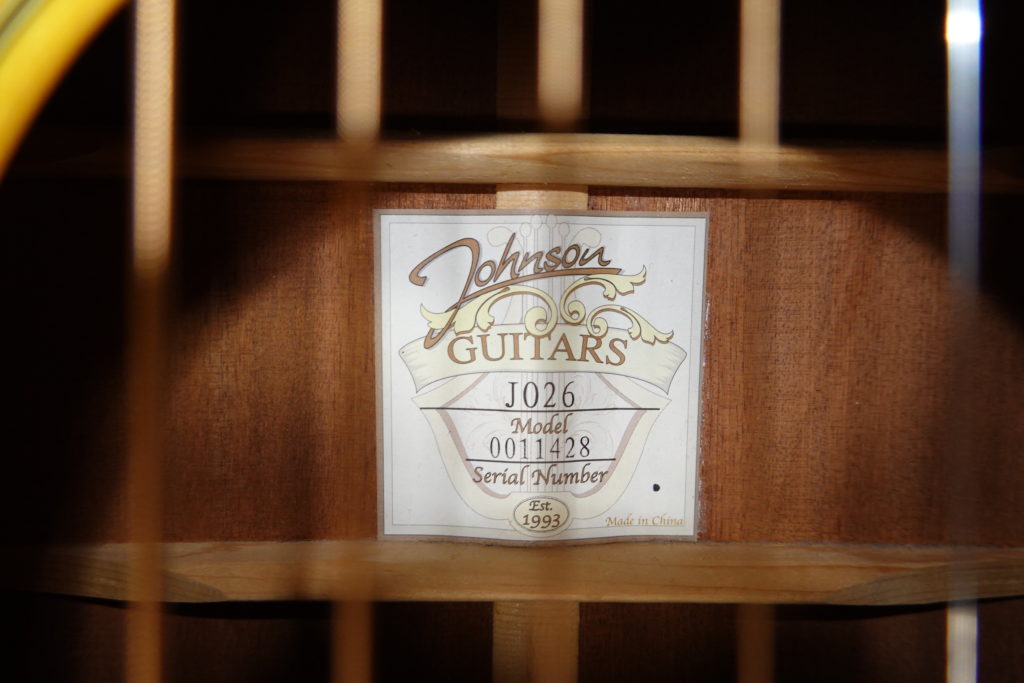 マイギター列伝① Johnson JO26 - 海賊丸の秘密基地