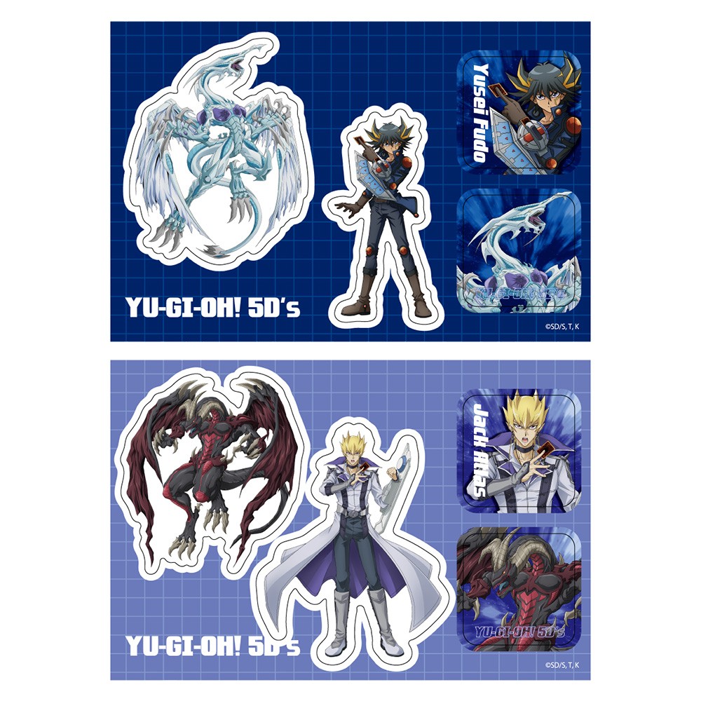 PETANTシール「遊☆戯☆王5D's」（全2種） | KAIBA CORPORATION STORE