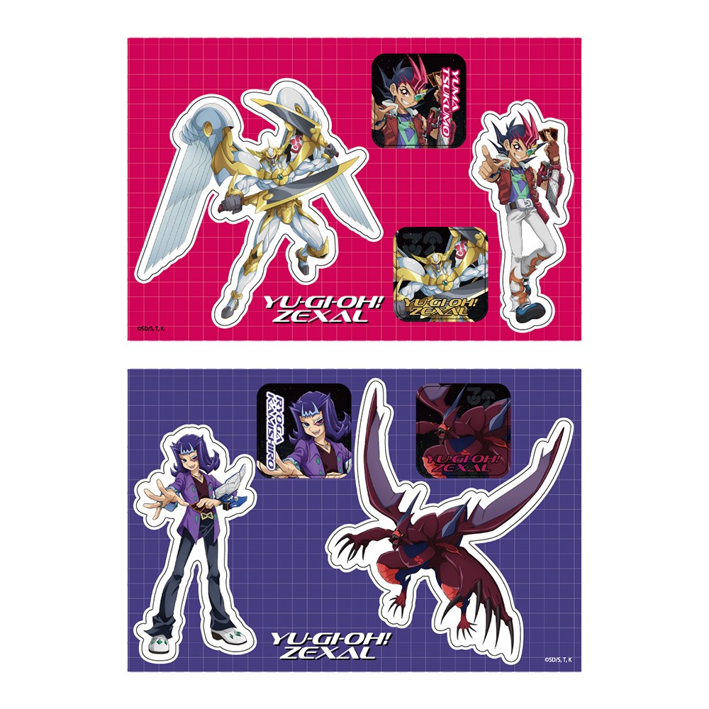 PETANTシール「遊☆戯☆王ZEXAL」（全2種） | KAIBA CORPORATION STORE