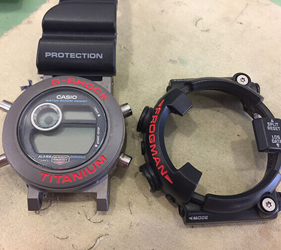 CASIO 腕時計 G-SHOCK W.C.C.S. FROGMAN 電池切れ CASIO カシオ G