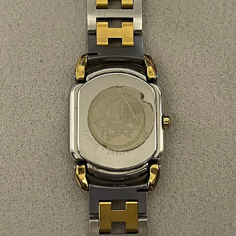 エルメス ラリーの魅力と再メッキ修理｜時計修理｜カイドージュエリー