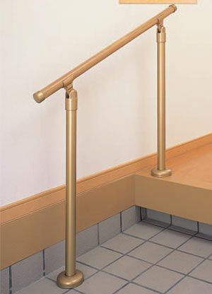 安寿 玄関手すり 上がりかまち用手すりK-650F | 快適空間スクリオ