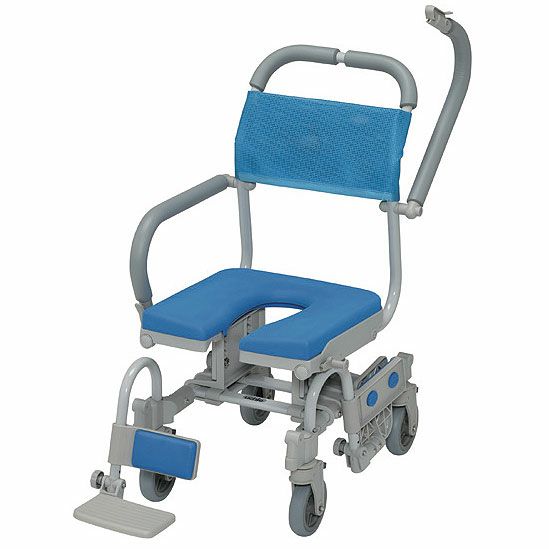 ウチエ シャワーラクV シャワーキャリー・入浴用車椅子 | 快適空間