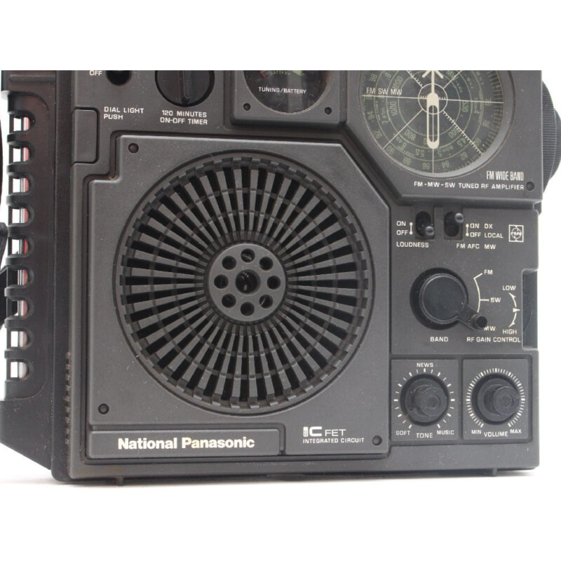 買取実績 |National panasonic クーガNo.7 RF-877 3バンド BCLラジオ