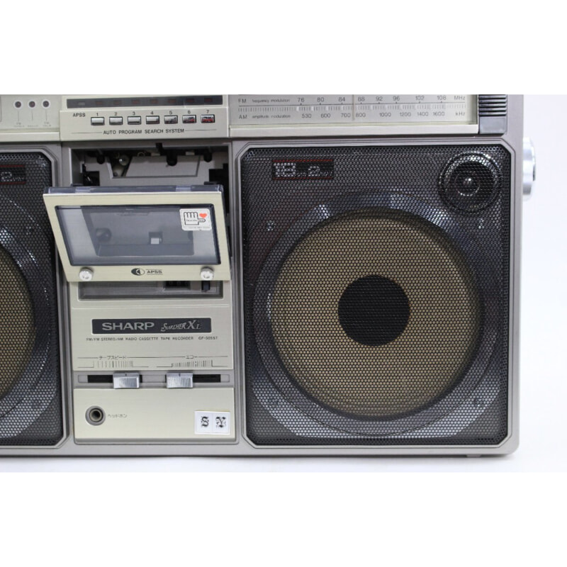 買取実績 |SHARP シャープ GF-505ST ザ・サーチャー ステレオラジカセ
