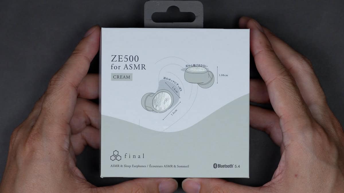 もはや隣にいる】神ASMR寝ホン final「ZE500 for ASMR」の没入感が凄