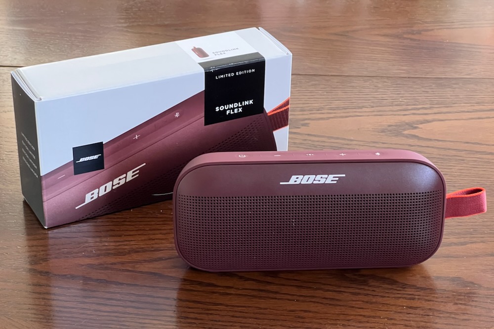 Bose SoundLink Flex レビュー・Boseならではの迫力と合わせ暖かく
