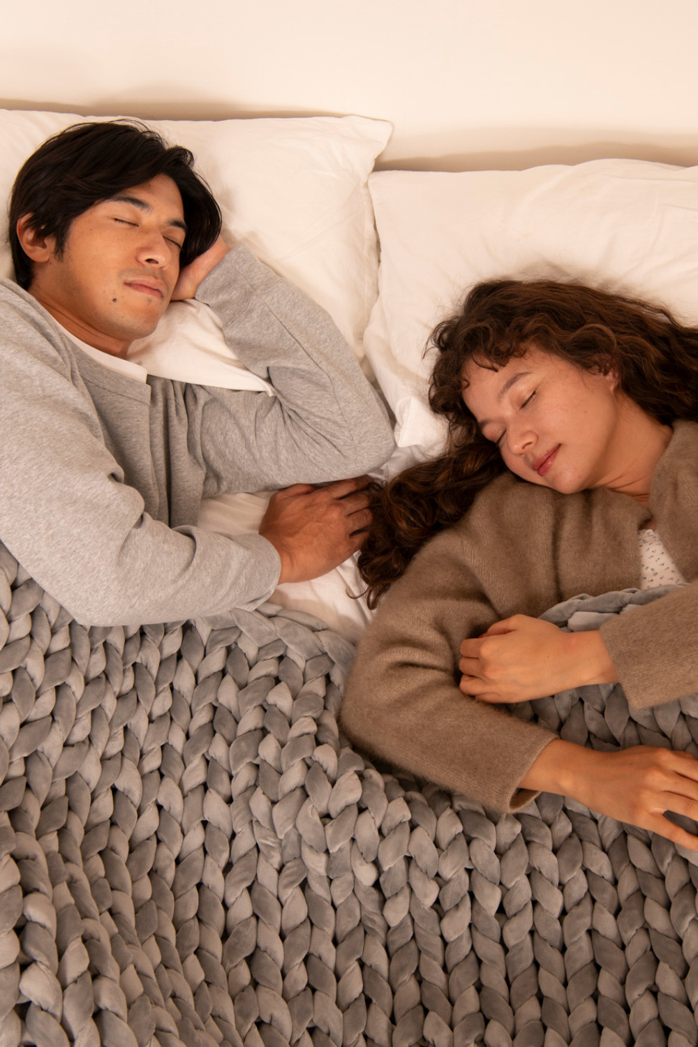 リカバリー加重ブランケットMUSUBI - ON -