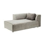 インフィニティ オットマン エレメンツ グレー レフト ソファ - L型