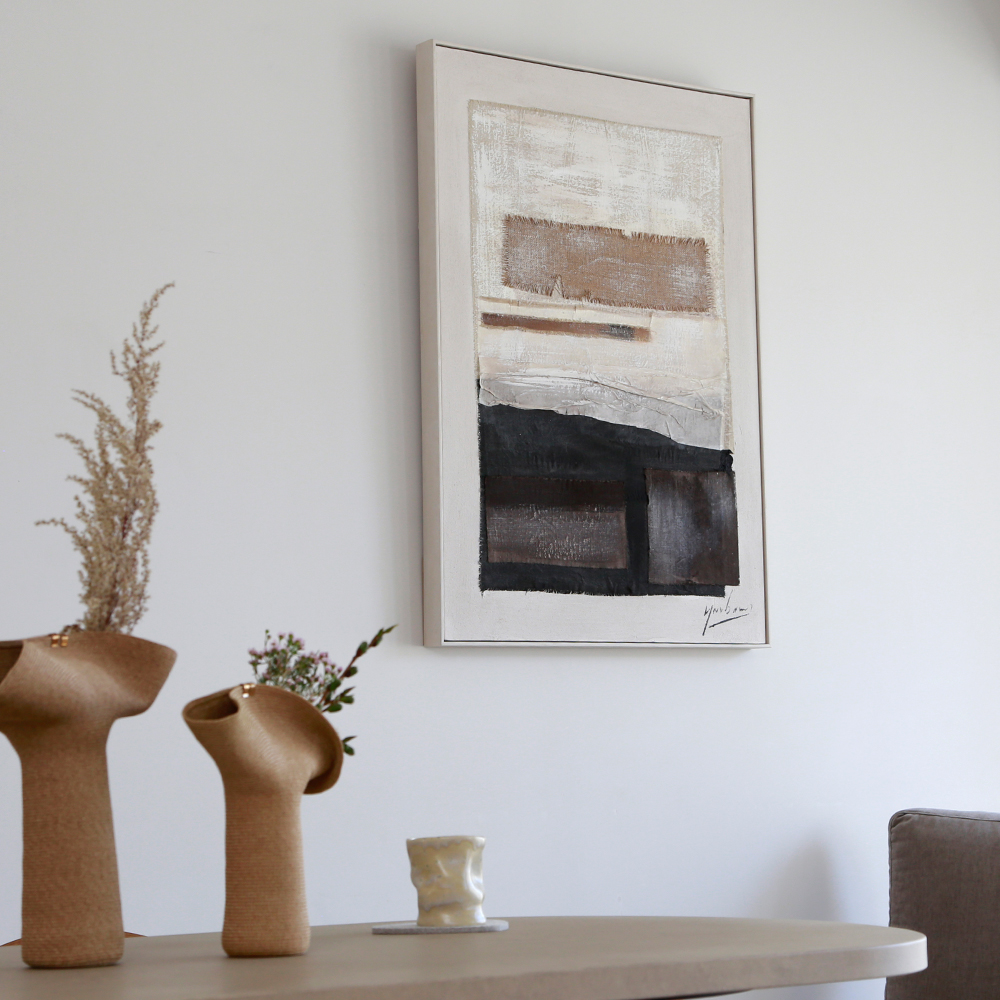 ロンターノ ブラウン 70×100cm アート [ Japan Limited ] ｜【KARE