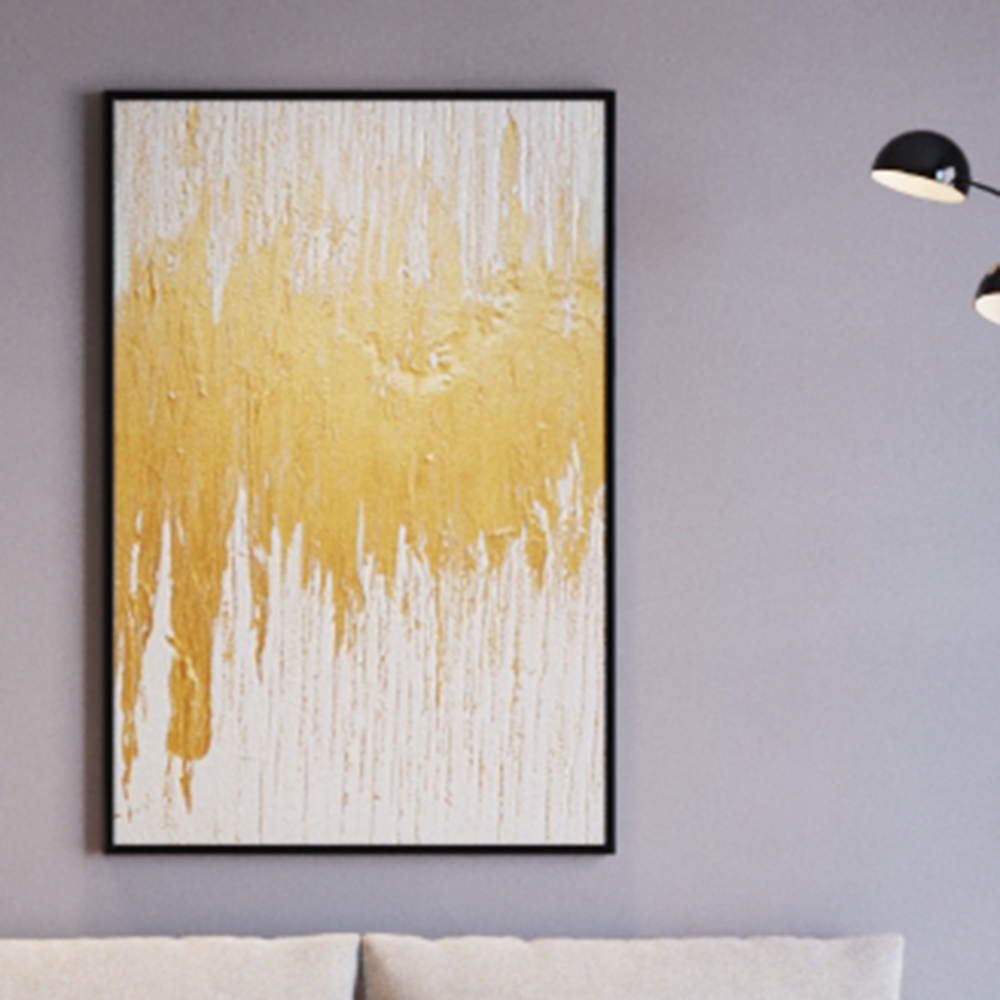 アブストラクト ホワイト 80×120 cm アート ｜【KARE】ドイツの家具